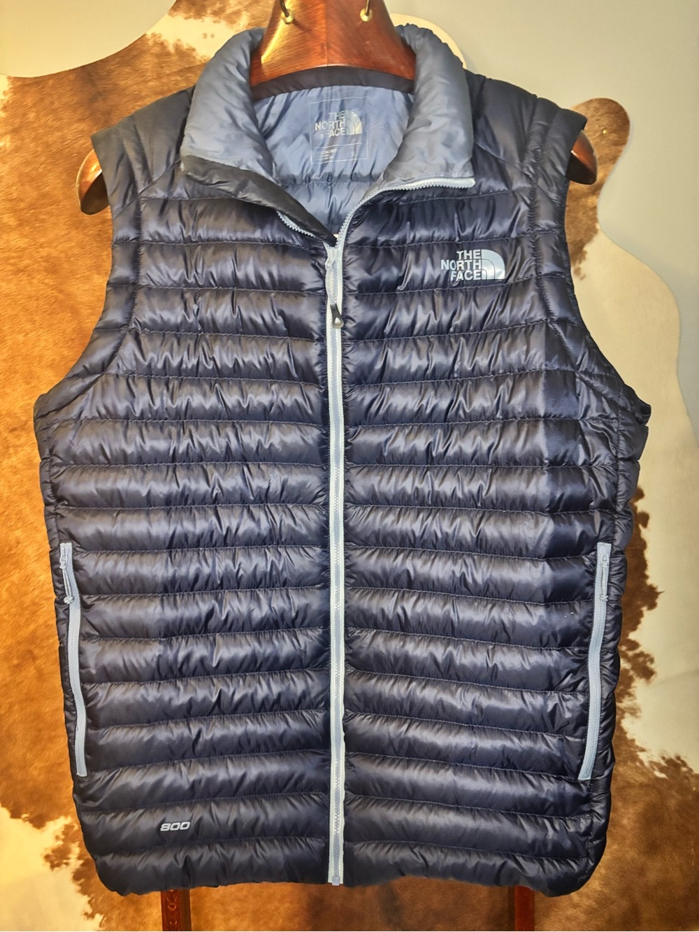 The North Face 800 Fill Down Puffer Vest Men’s XL | Navy Lightweight Outdoor